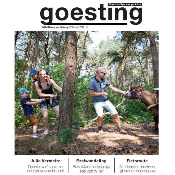 Nouveauté : Goesting, le magazine du week-end de Het Belang van Limburg remplace Hallo