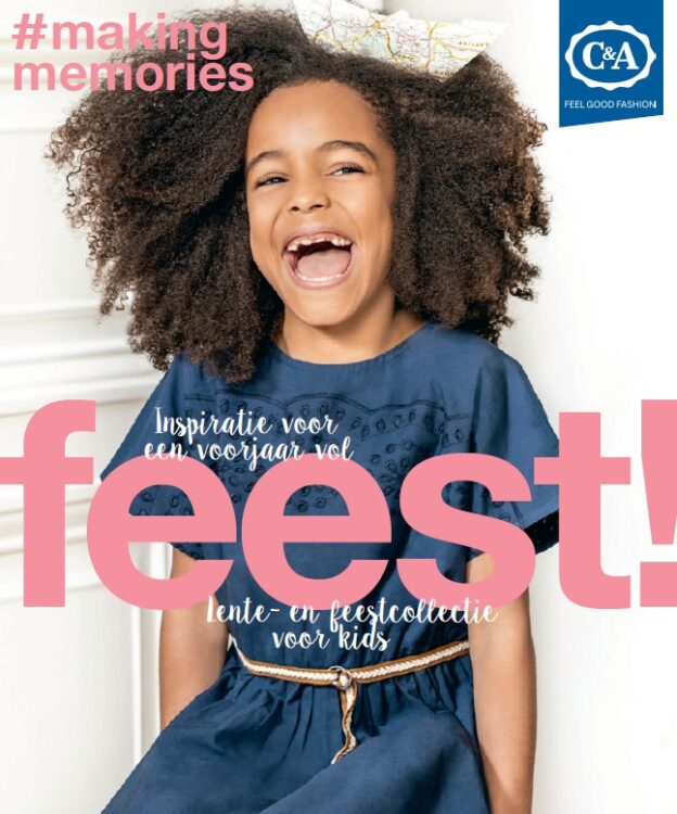 C&A maakt magazine samen met Story Lab en Roularta Media voor de lentecollectie-campagne