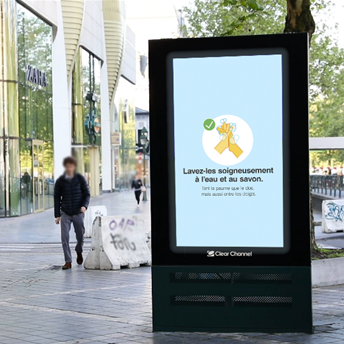 Plus de la moitié des Belges déclarent que le DOOH leur donne l’impression la plus positive d’une marque