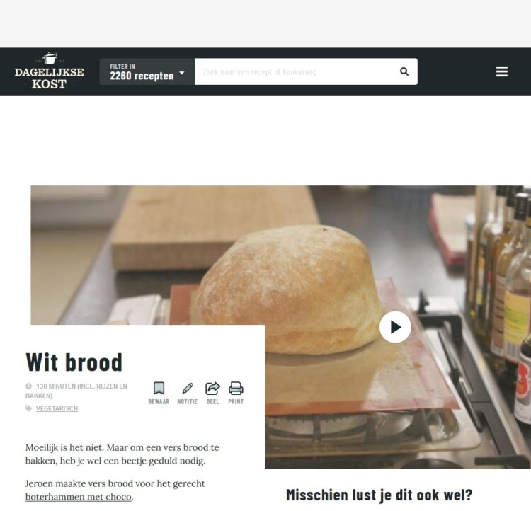 VRT réalise de nouveaux épisodes de Dagelijkse Kost avec des caméras sans pilote