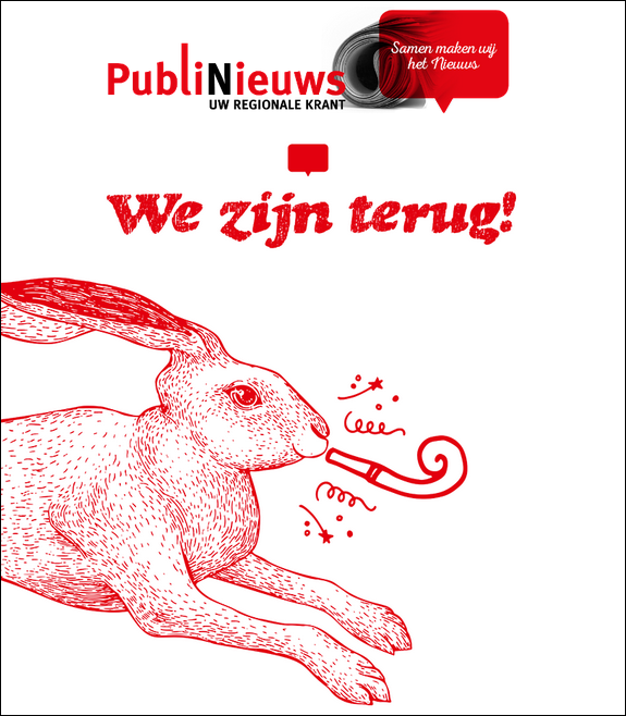 PubliNieuws terug in de bus vanaf 4 mei