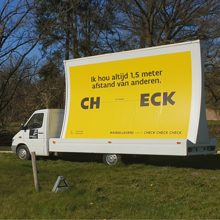 Le gouvernement flamand et Euromobile informent les promeneurs