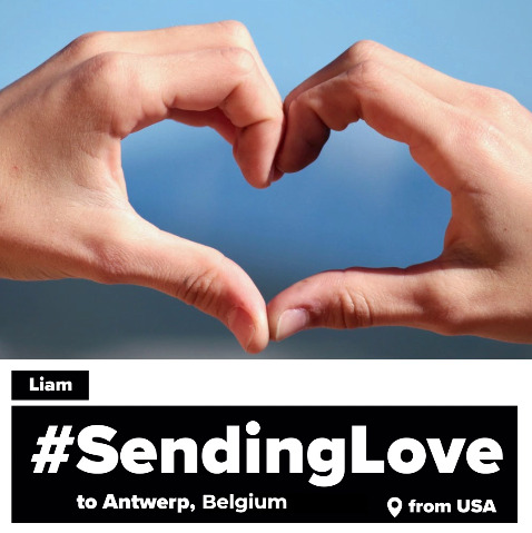 Clear Channel et Lijncom soutiennent la campagne DOOH #SendingLove