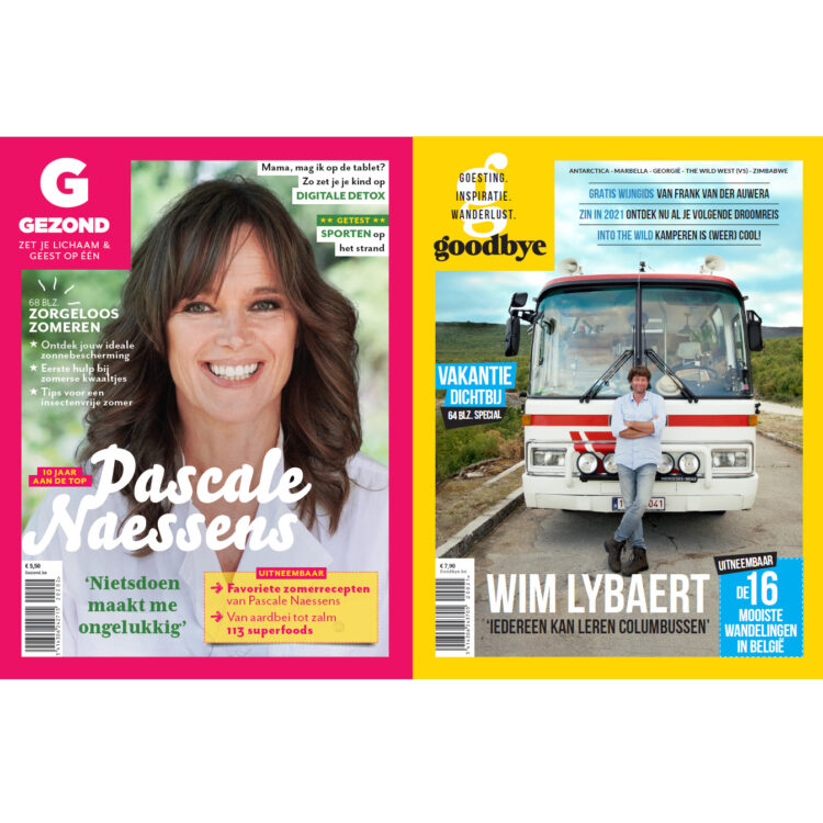 Les magazines Goodbye et Gezond de GMGroup font peau neuve