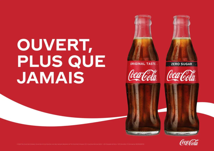 Coca-Cola lance une nouvelle campagne : “Ouvert, plus que jamais”