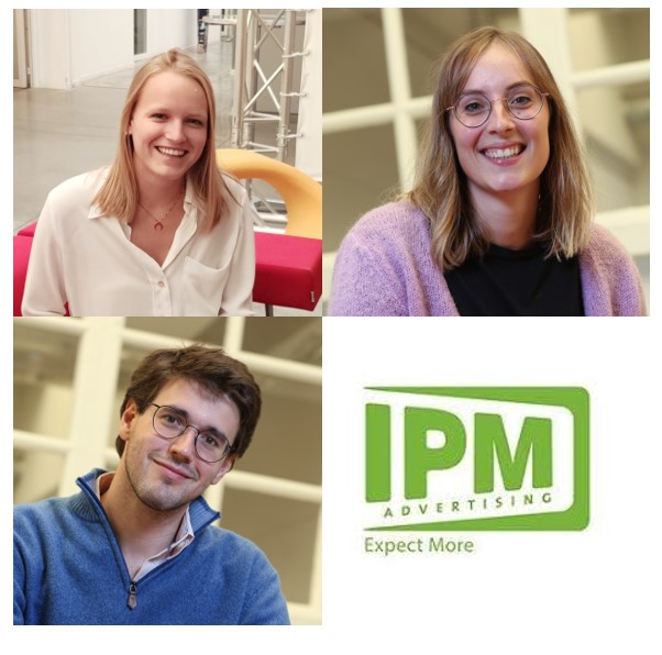 Drie jonge talenten versterken IPM Advertising