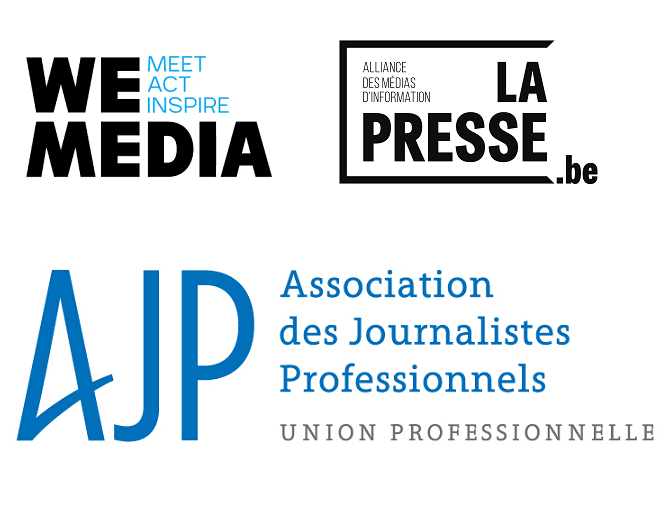 Divers in het hart van de media