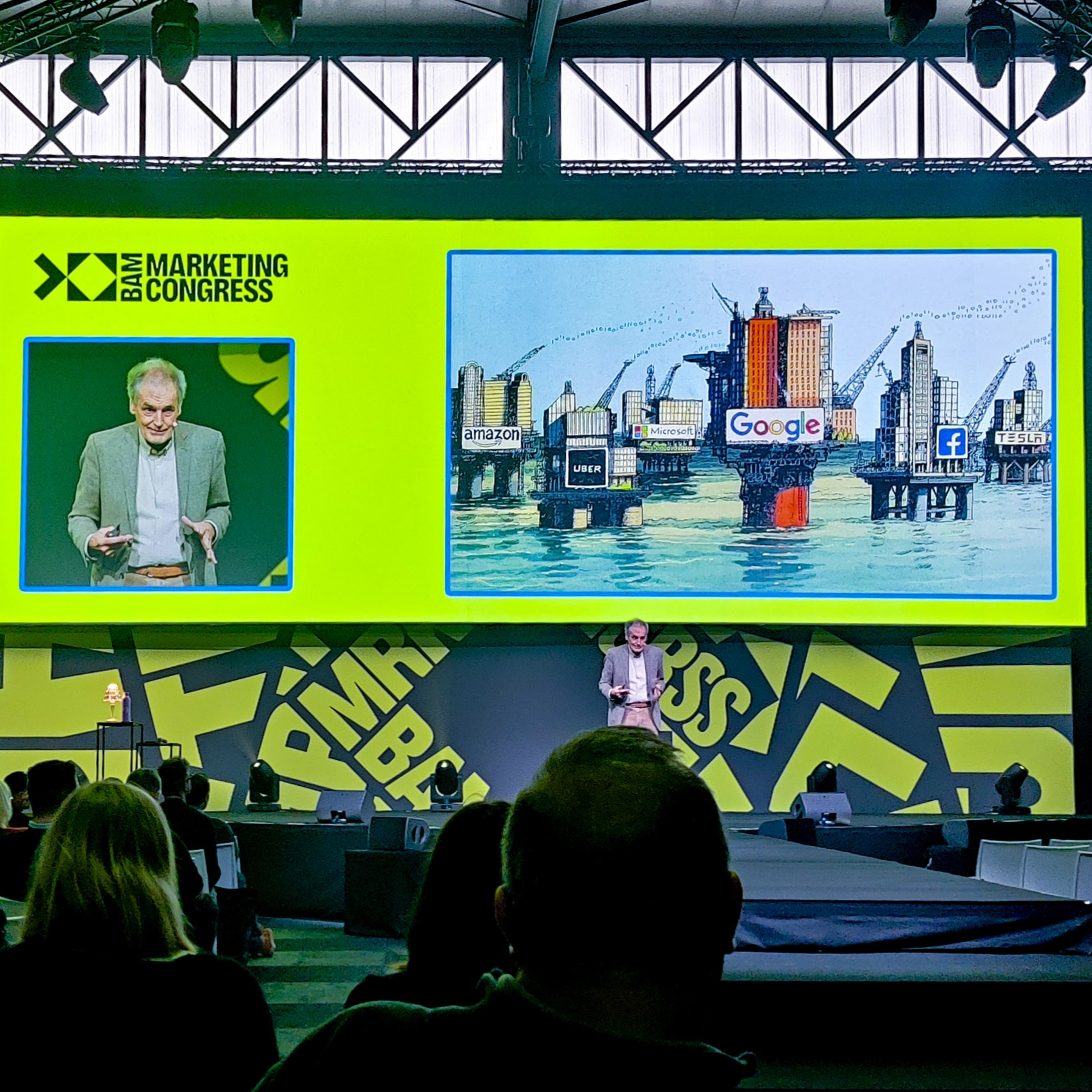 Luc de Brabandere tijdens het BAM Congress: “Technologie dwingt ons om buiten de gebaande paden te denken”