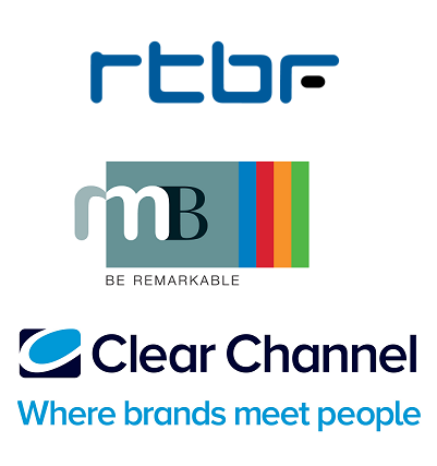 Coopération unique pendant l’Euro 2020 entre RTBF, Clear Channel et RMB