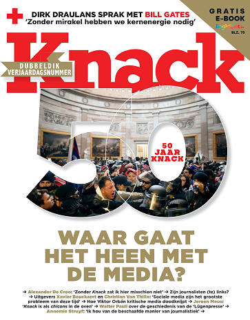 Knack viert verjaardag met de geschiedenis van 50 jaar journalistiek in een dubbeldik nummer