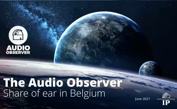 IP Belgium stelt de resultaten van Audio Observer 2021 voor
