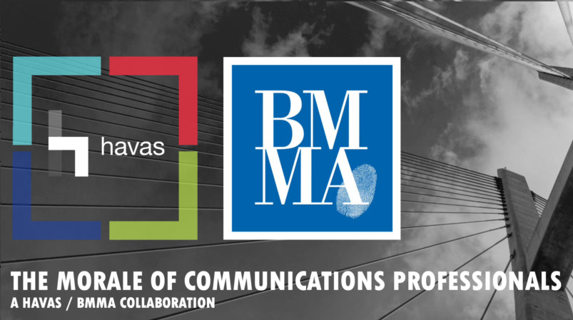 Studie van de BMMA en Havas: The Morale of Communication Professionals