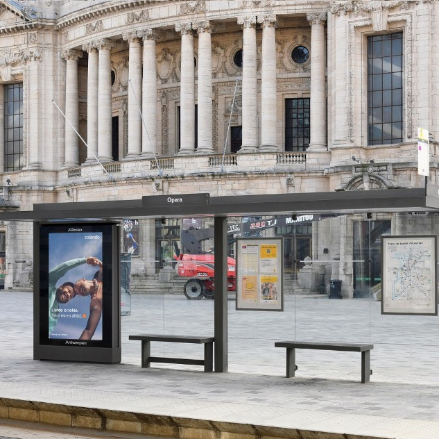 JCDecaux wint reclamecontract voor straatmeubilair van de stad Antwerpen 