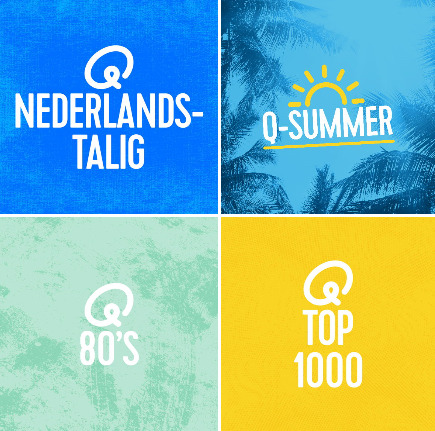 Qmusic lanceert vier nieuwe digitale zenders