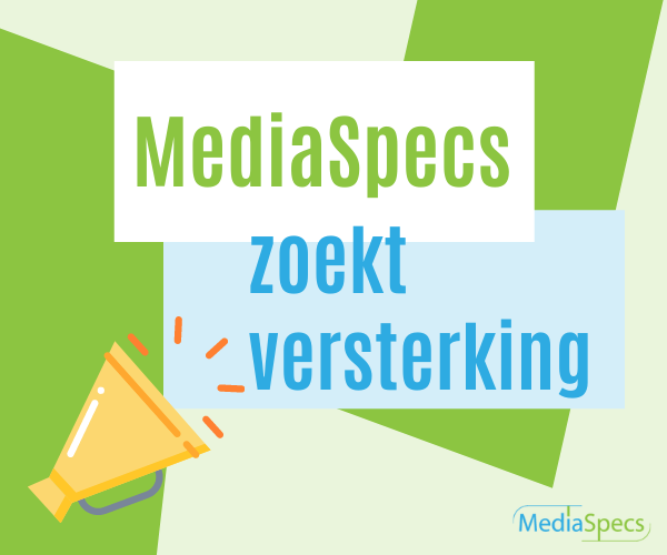 Kent u iemand? MediaSpecs zoekt jobstudenten