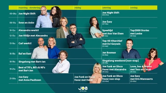 Rentrée 2021 : Qmusic et Joe donnent le coup d’envoi de l’automne
