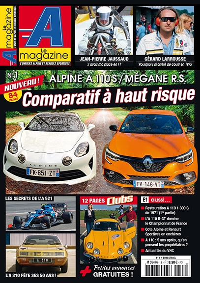 A Le Magazine, le nouveau bimestriel consacré à la marque Alpine et aux Renault Sportives