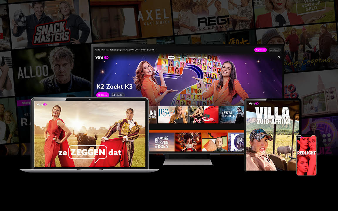 VTM GO breekt nieuw record met half miljoen unieke kijkers per week
