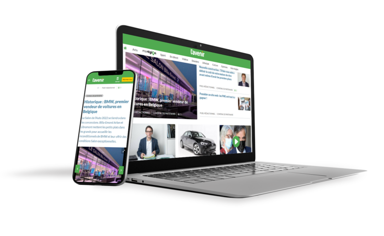 Een nieuwe website voor L’Avenir: vereenvoudigde navigatie voor lezers en betere zichtbaarheid voor adverteerders