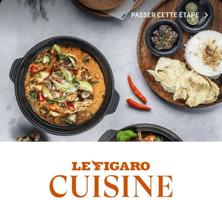 Madame Figaro lance Le Figaro cuisine
