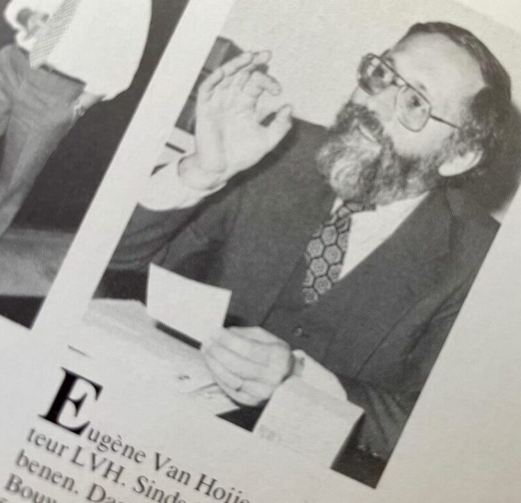 Eugène van Hoye est décédé