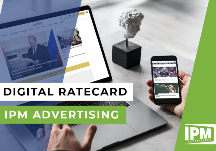 Nieuwe digitale ratecard voor IPM Advertising