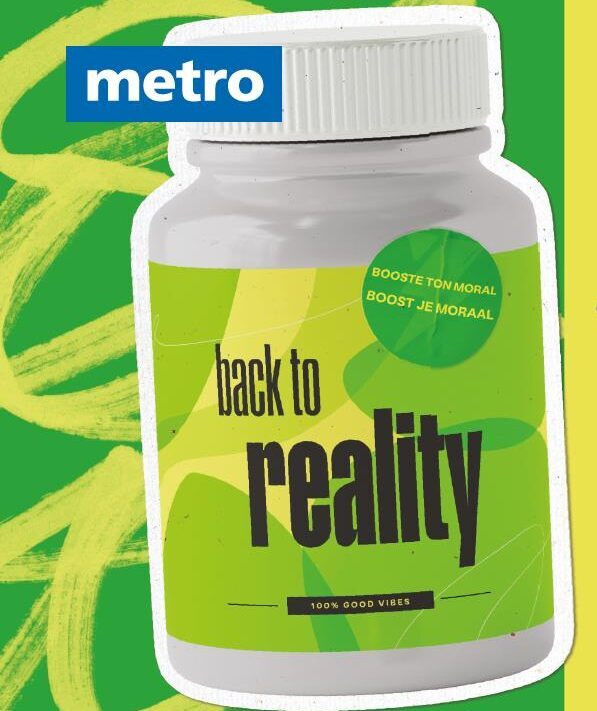 Metro et les marques du réseau Young Active Urban publient leur projet commun ‘Back to Reality’