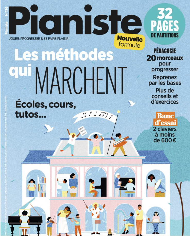 Le magazine Pianiste dévoile une nouvelle formule