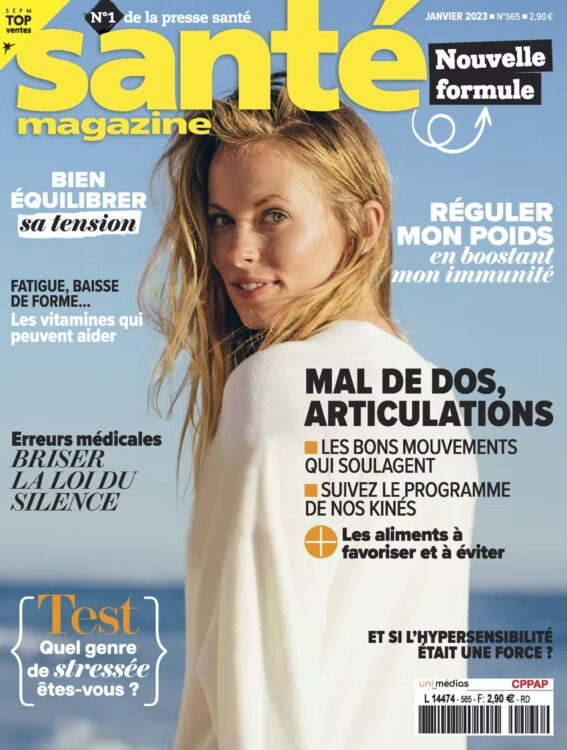 Santé Magazine présente sa nouvelle formule