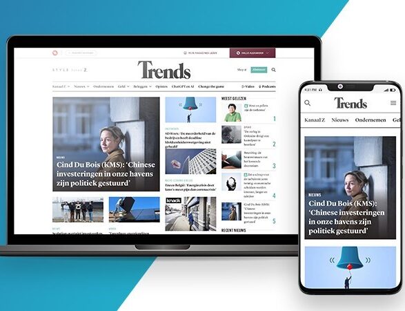 Un site web entièrement remanié pour Trends/Trends-Tendances et Kanaal Z/Canal Z