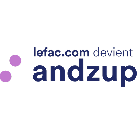 Lefac.com réinvente sa plateforme et devient andzup