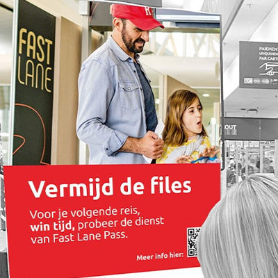 Hoe retailmedia de Fast Lane Pass van Brussels Airport vleugels kunnen geven?