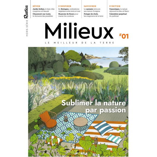 Cambium Media étend la gamme Rustica avec un nouveau titre jardin et art de vivre, Milieux by Rustica