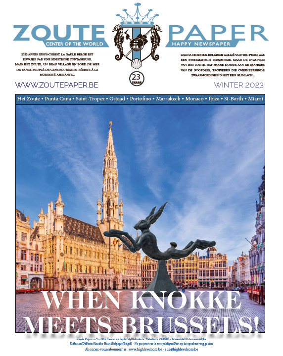 “Knokke komt naar Brussel”: speciale editie van Zoute Paper
