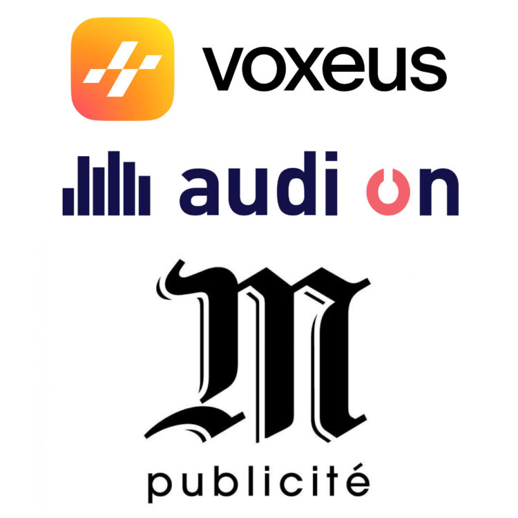M Publicité sélectionne Audion & Voxeus pour la monétisation des podcasts du Monde