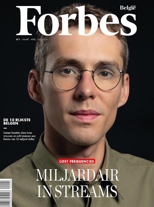 Nieuw magazine: Lost Frequencies op de eerste cover van Forbes België
