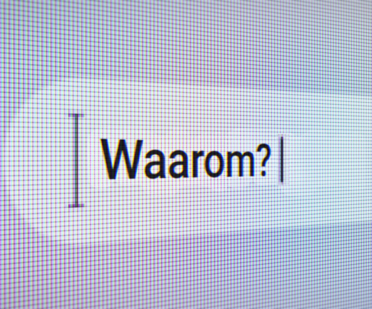 De ‘Waarom?’-vraag helpt je om de wereld te begrijpen
