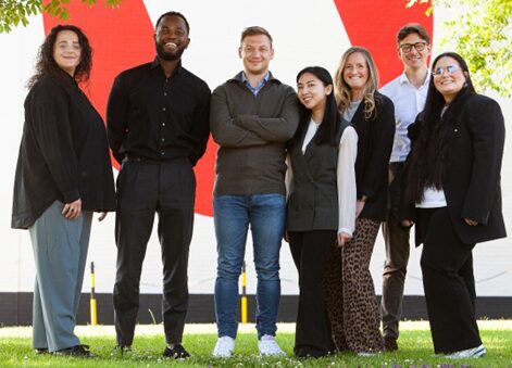 Delvina Kastrati, Christian Nikuna Pemba, Yannick Depré, Yiman To, Tara Troch, Matthias Laenen & Iolanda De Luca.