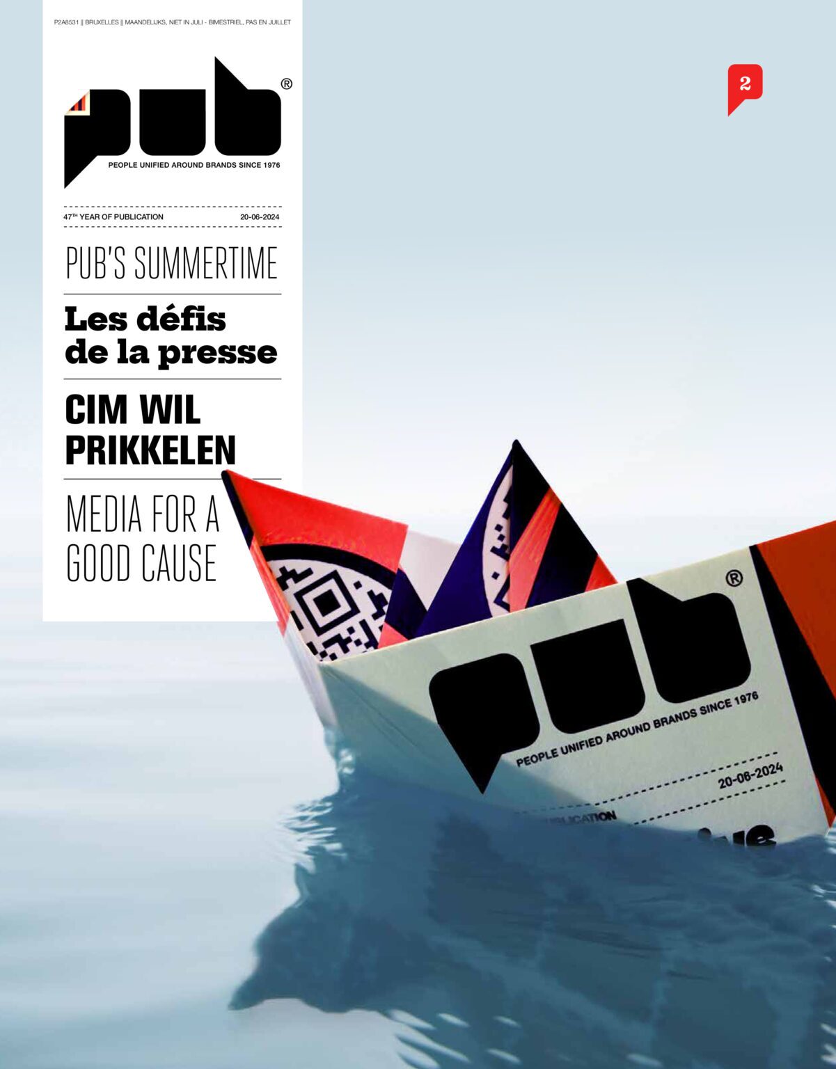 PUB Magazine dédié aux médias