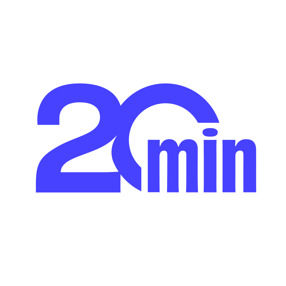 20 Minutes accélère sa transformation numérique avec un nouveau logo et de nouvelles ambitions