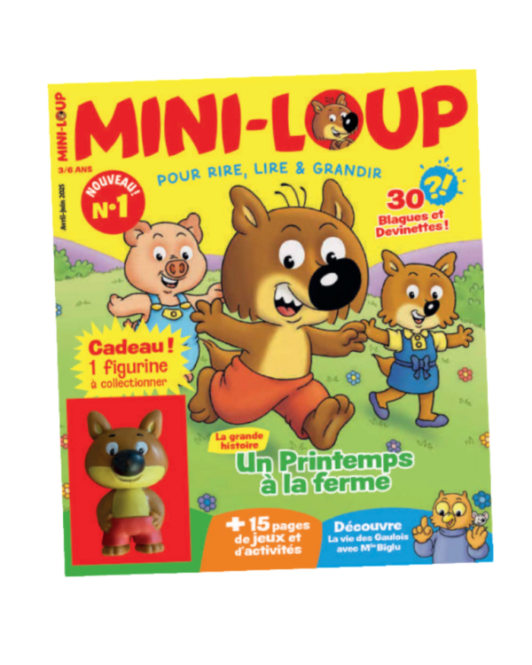 Prisma Media et Hachette Livre lancent le magazine Mini-Loup