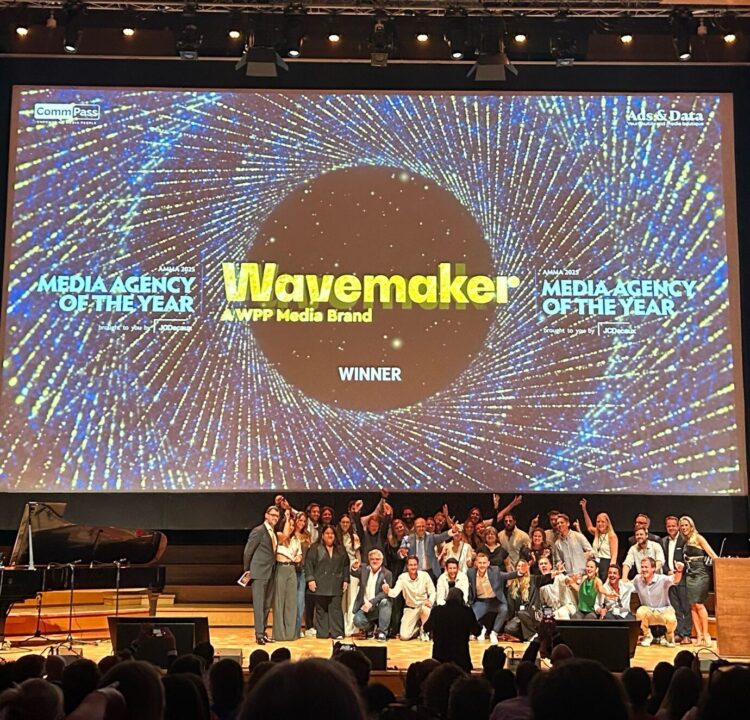 Wavemaker remporte le prix de Media Agency of the Year aux AMMA