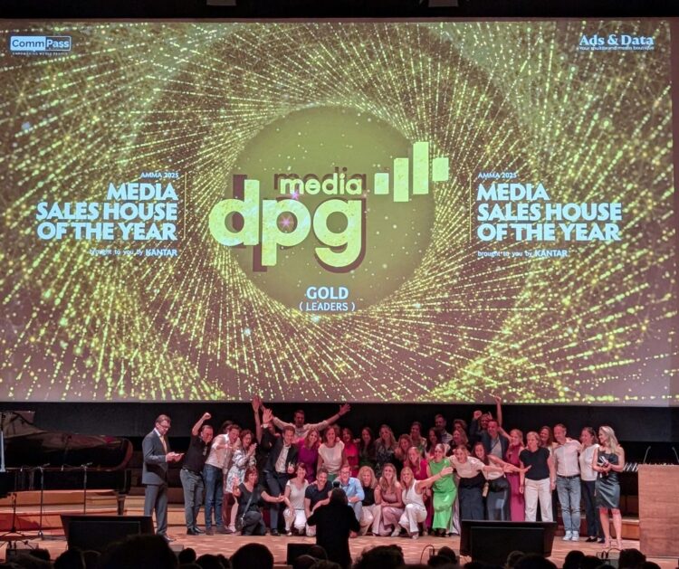 DPG Media a été élu Media Sales House of the Year dans la catégorie « Leaders » aux AMMA