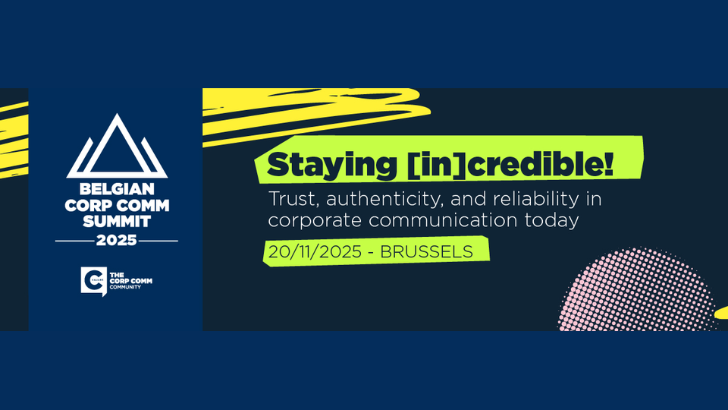 Belgian Corp Comm Summit aura lieu le jeudi 20 novembre