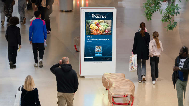 JCDecaux et la RTBF enrichissent l’expérience urbaine francophone