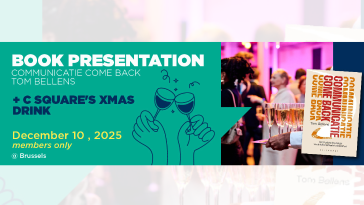 C Square Xmas Drink & Présentation du livre par Tom Bellens