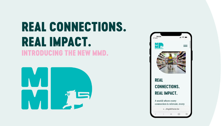 MMD (Media Marketing Delhaize) lanceert nieuwe merkidentiteit