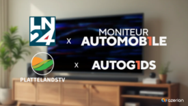 AutoGids en Le Moniteur Automobile breiden hun videostrategie uit naar televisie