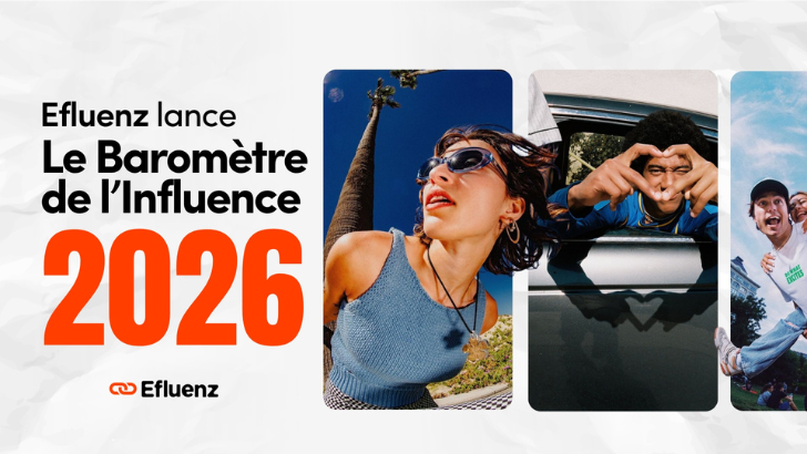 Efluenz lance le Baromètre de l’Influence 2026 : une enquête sectorielle sur les pratiques du marketing d’influence
