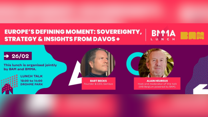 BAM & BMMA Lunch Talk: Europe’s defining moment – sovereignty, strategy & insights from Davos+